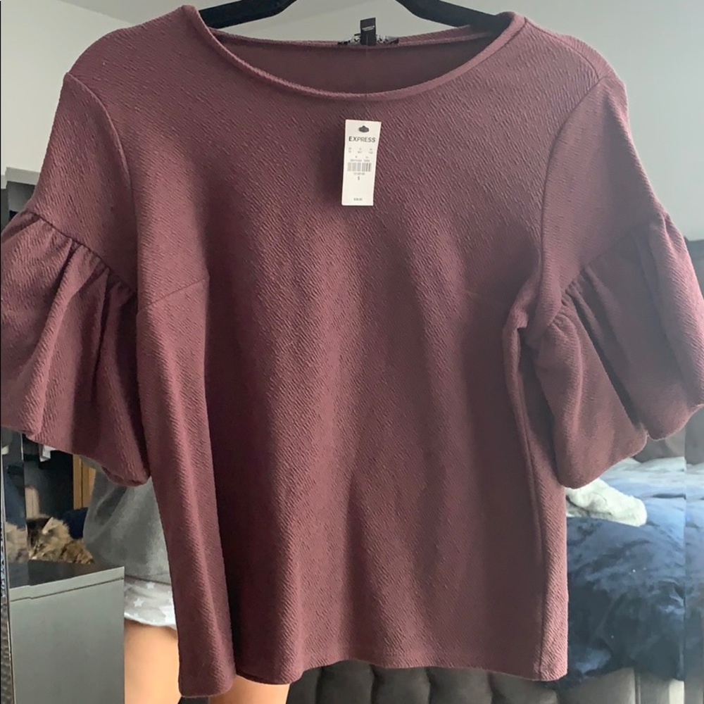 Mauve blouse